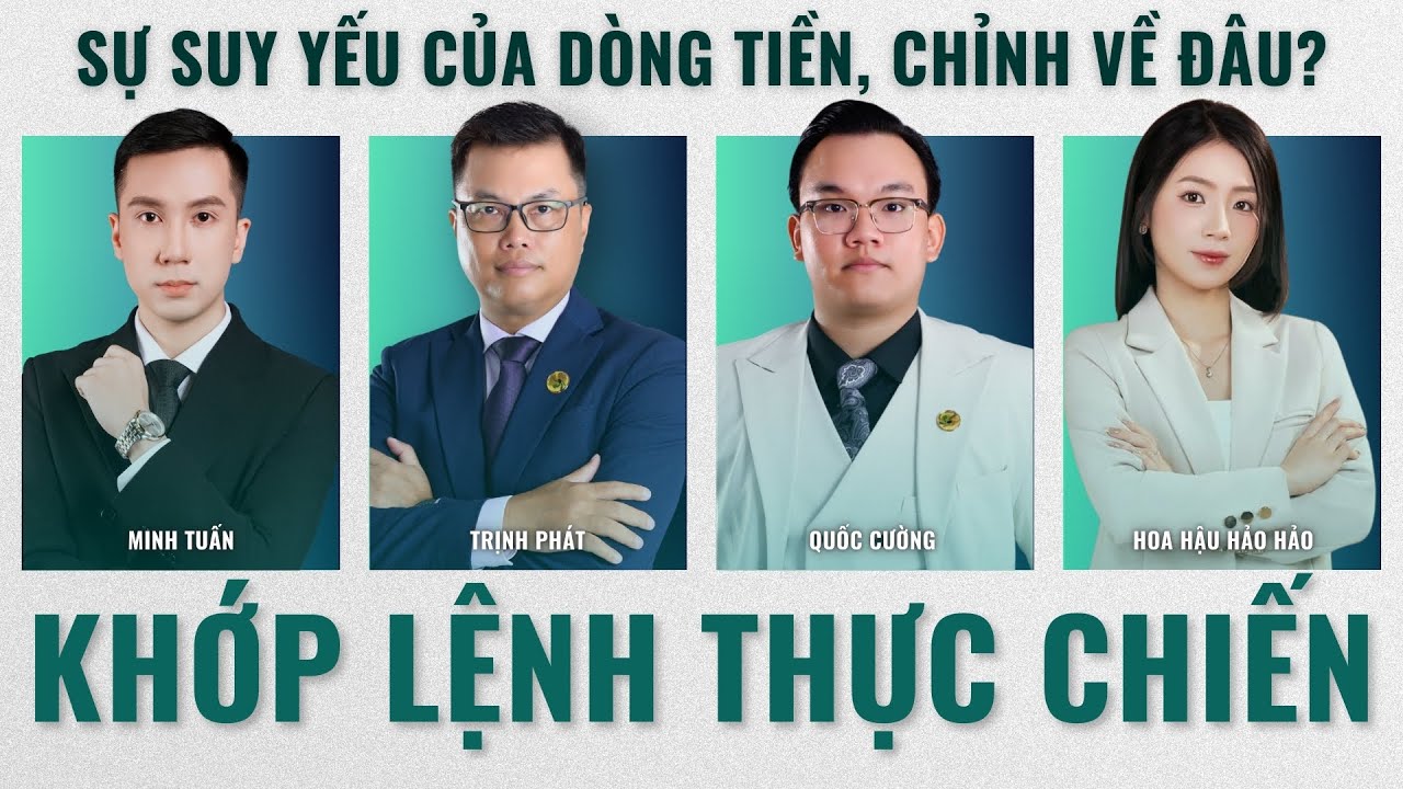 Khớp Lệnh Thực Chiến: Phân Tích VNIndex - Nhóm Ngành, Cổ Phiếu Tiềm Năng Hôm Nay