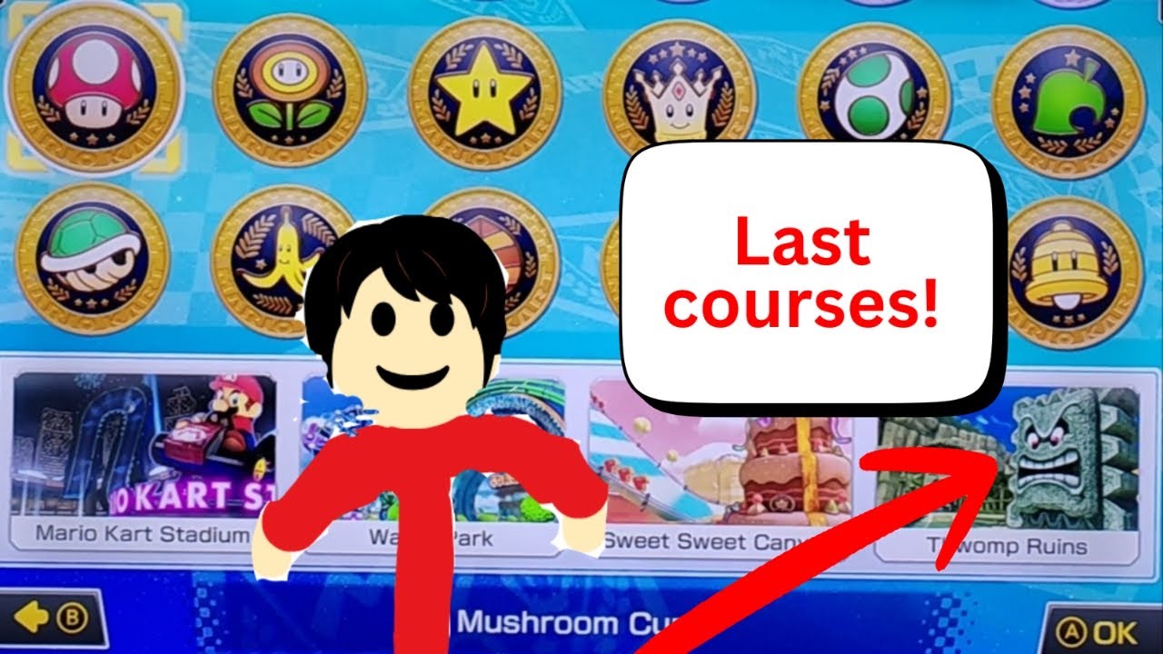Mario Kart 8 Deluxe last courses