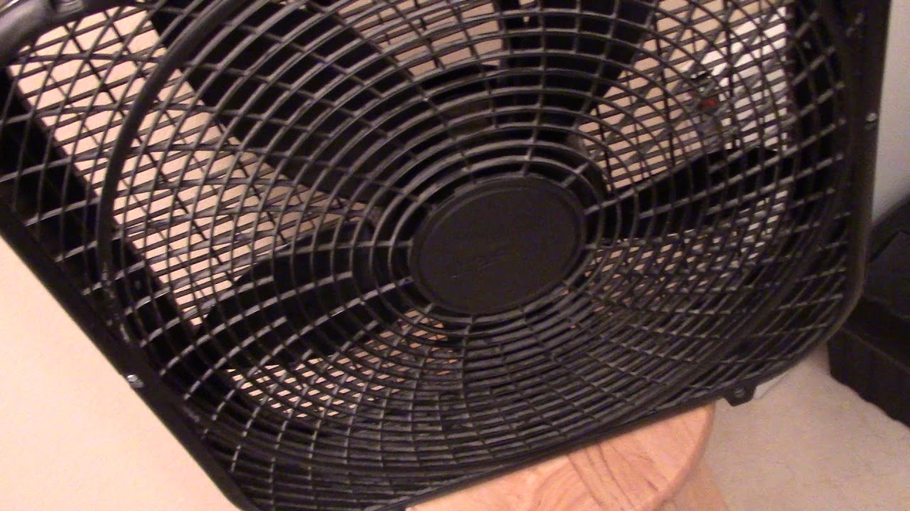 Lasko Cool Colors Box Fan in Black Review