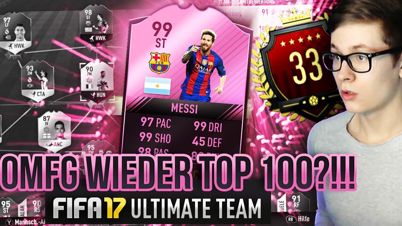 FIFA 17: ICH BIN IN DER TOP 100!!! FUT CHAMPIONS 😱⛔️🔥 ULTIMATE TEAM - UNGLAUBLICHE SPANNUNG