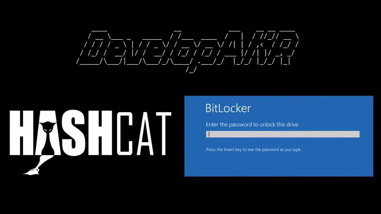 How to use the Hashcat to find missing BitLocker password