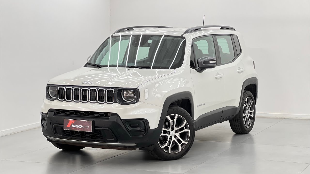 RENEGADE LONGITUDE 1.3 TURBO 270 BRANCA 2024