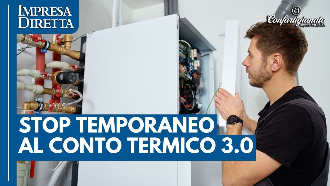 Sospeso temporaneamente il portale per Conto Termico 3.0