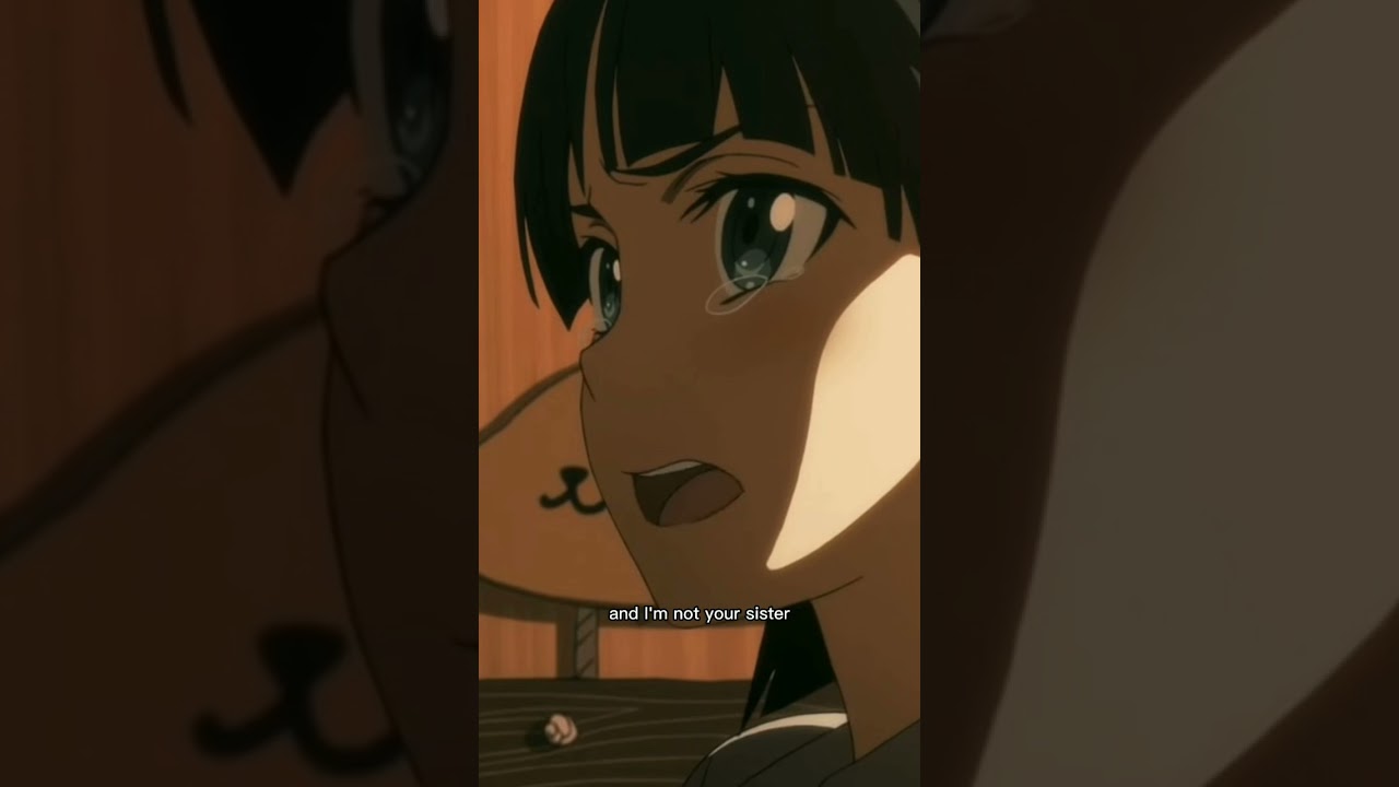This scene in Sword Art Online had me in my feelings 💔 ⚔️