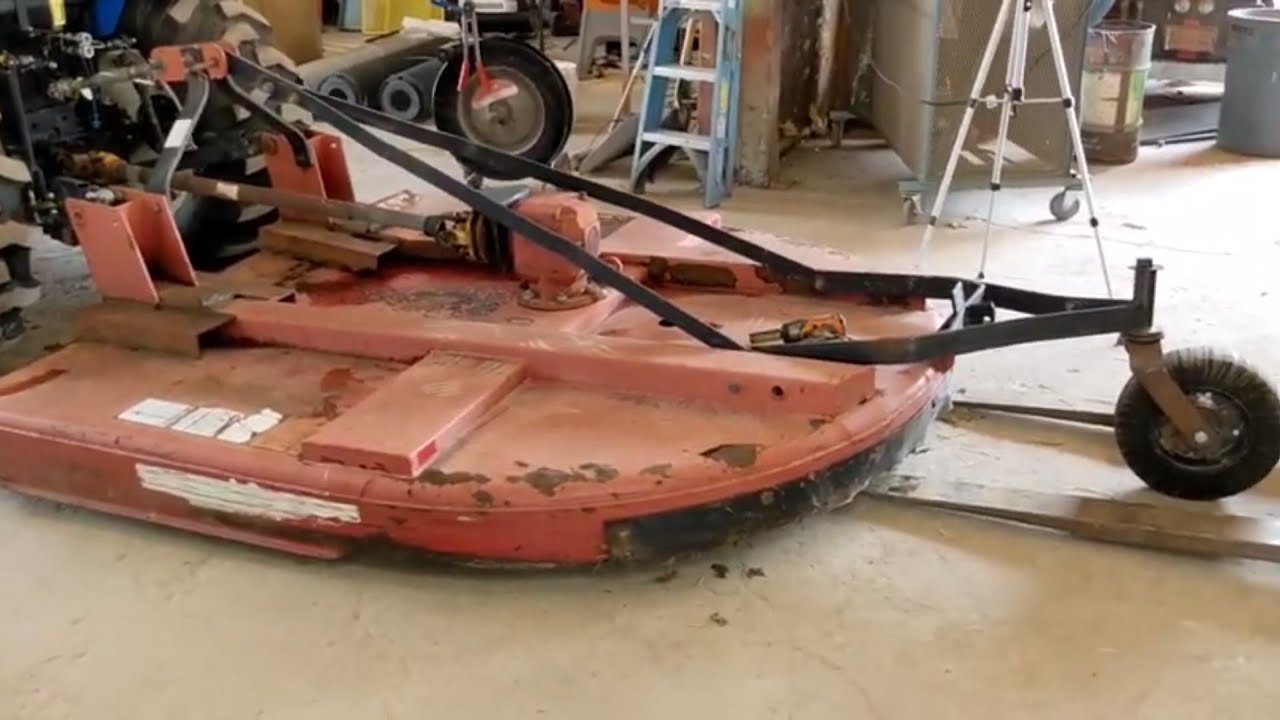 Fixing Up The Cheapest Bush Hog On Marketplace