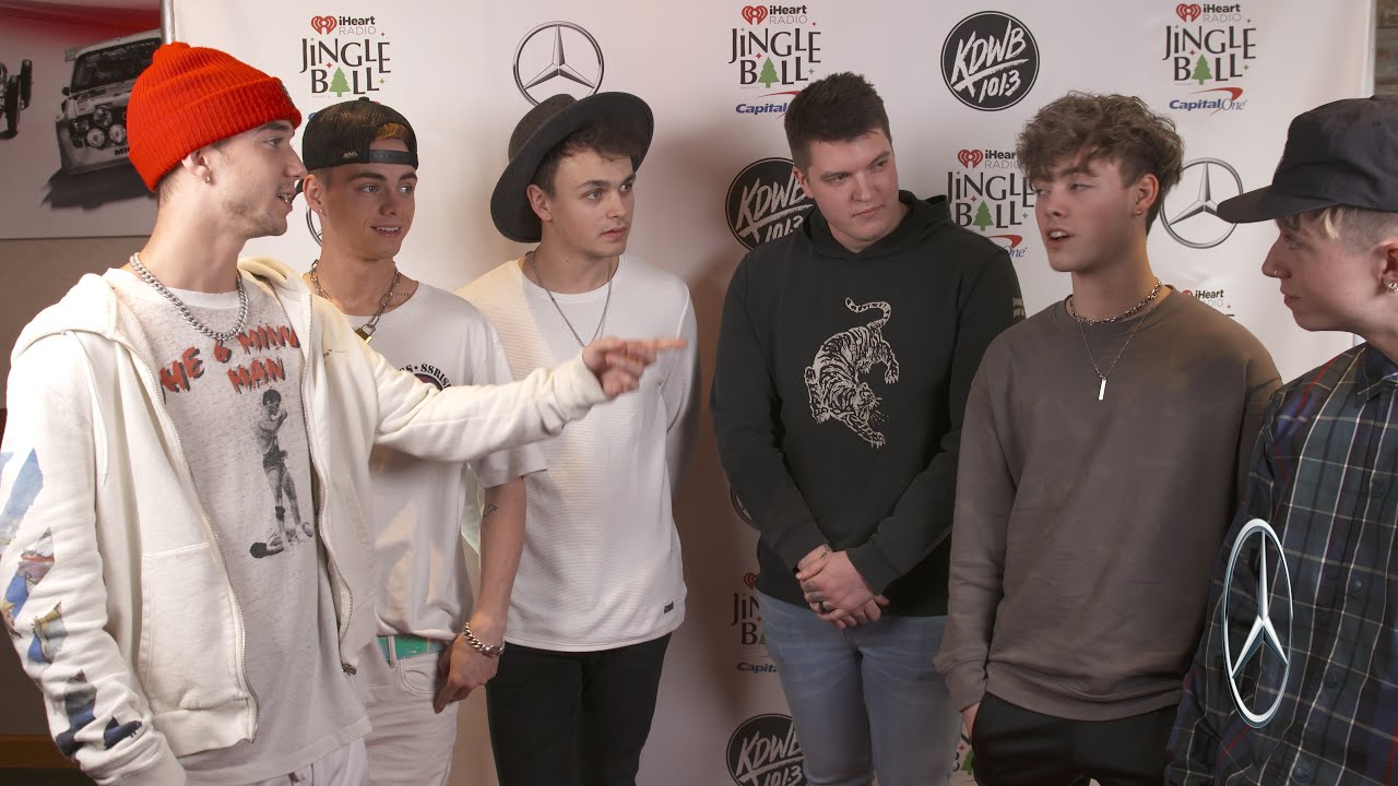 Colt talks new music & hometown crowds with Why Don't We in the Mercedes Benz Interview Lounge