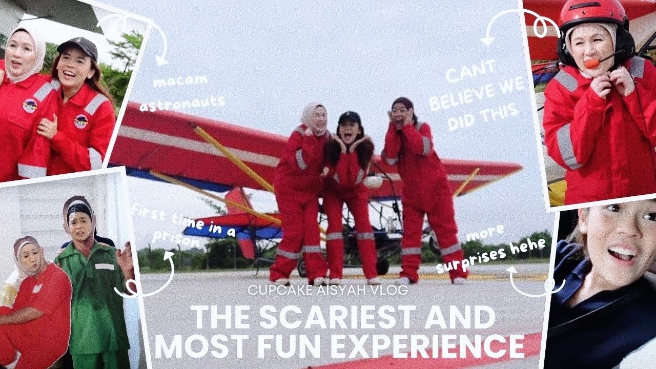 SCARIEST FLYING EXPERIENCE & FIRST EVER PRISON VISIT!!