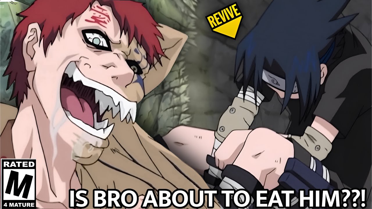 When GAARA showed Sasuke a REAL DEMON after getting VIOLATED in The Chunin Exams