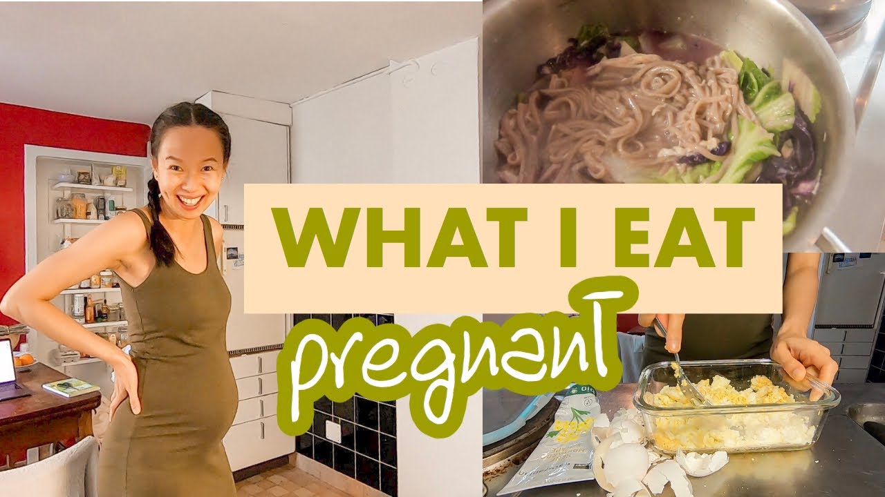 What I Eat In A Day pregnant, healthy & realistic | 3rd Trimester