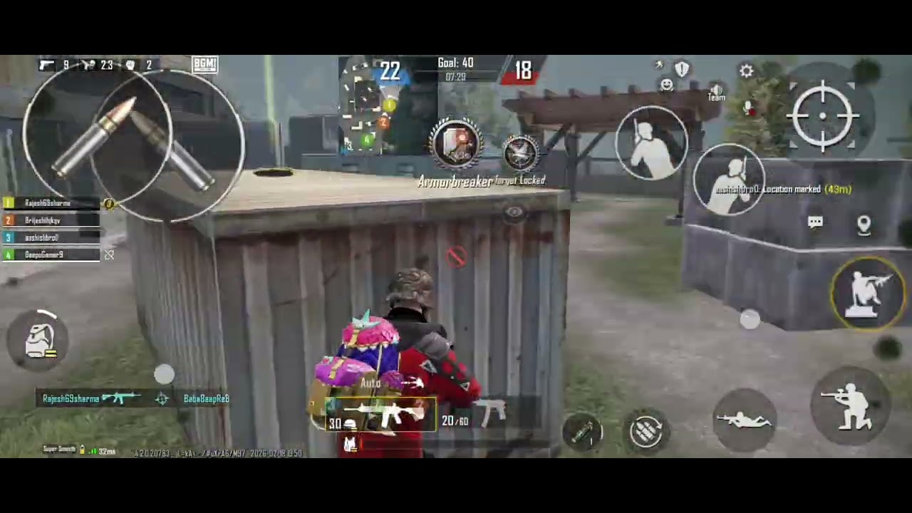 Playing BGMI T.D.M after fue weeks practice