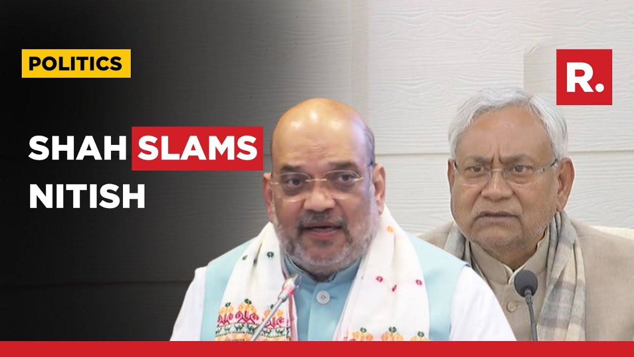 Amit Shah Steps Up Ante Against CM Nitish, Says 'Doors Of BJP Has Closed For You Forever'