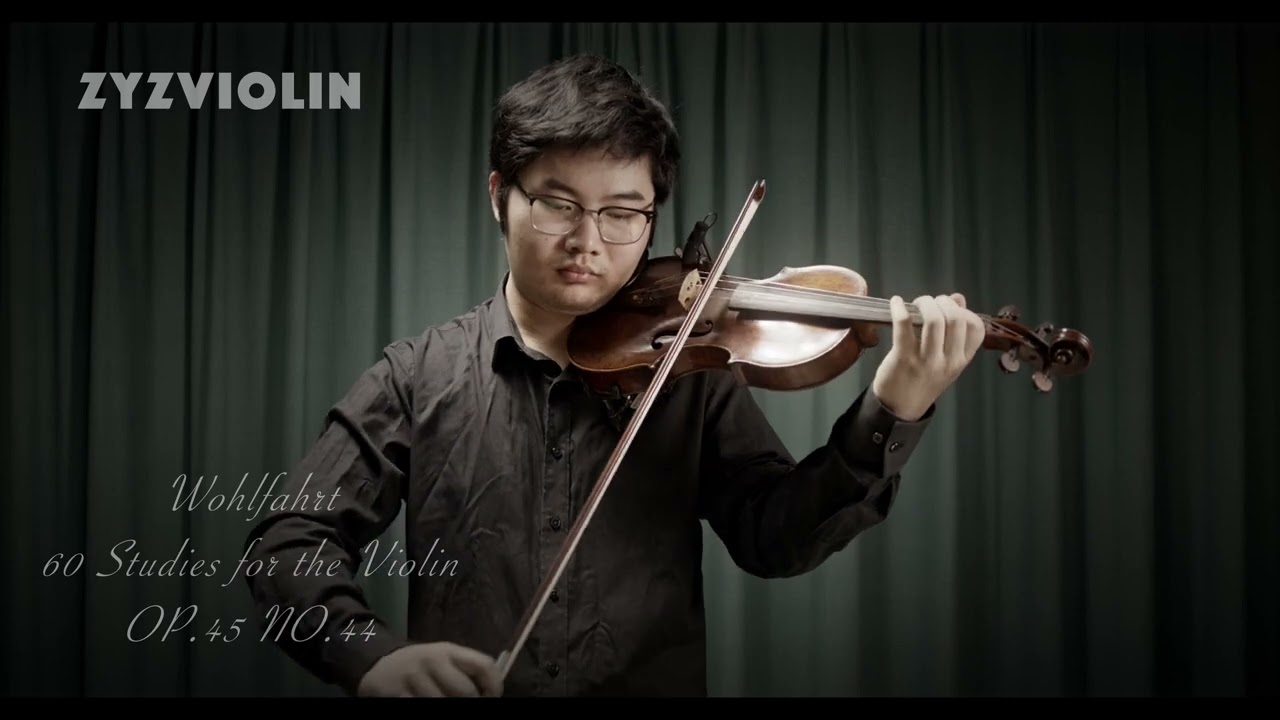 Franz Wohlfahrt: 60 Violin Etudes Op.45  No. 44