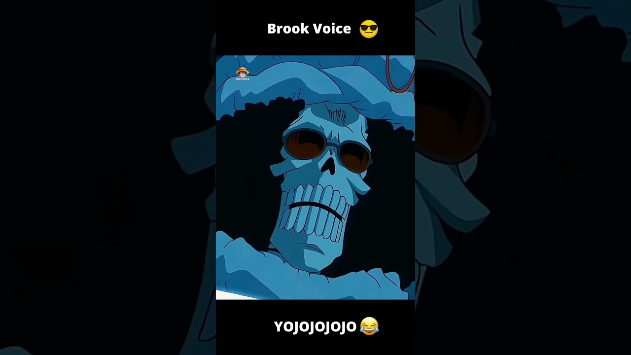 BROOK REAL VOICE YOJOJO 🤣 #shorts