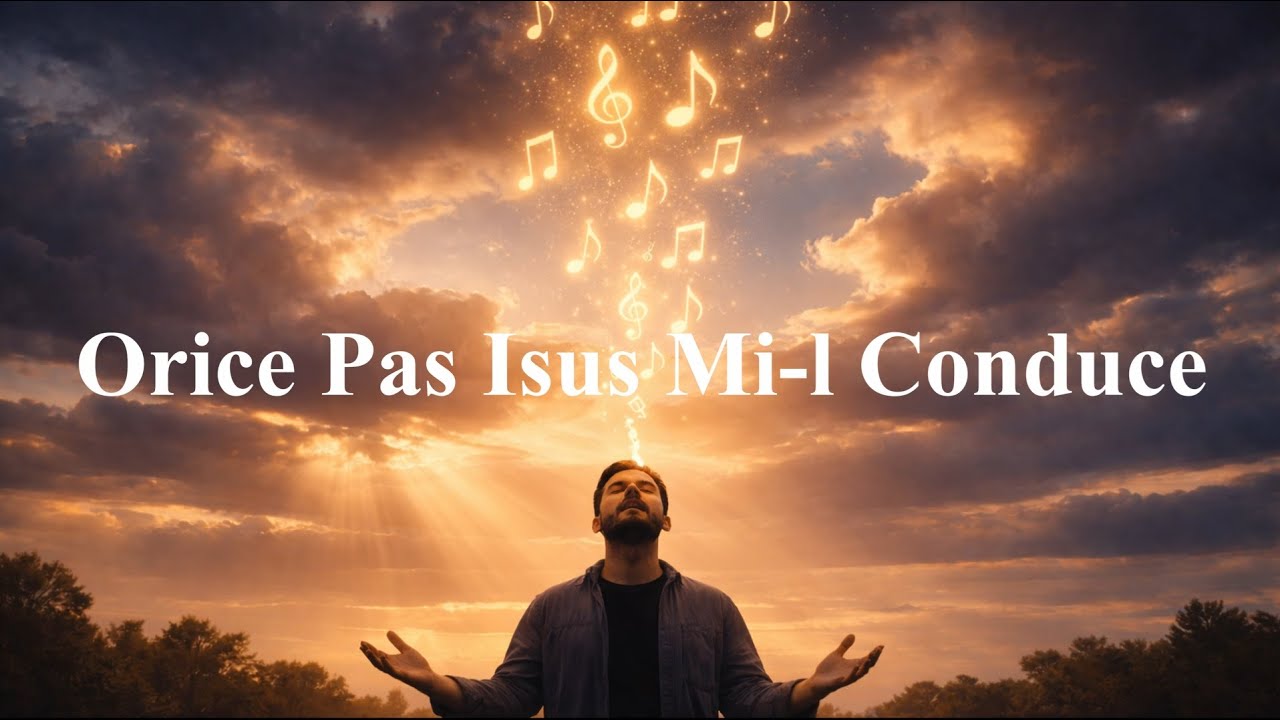 Orice Pas Isus Mi-l Conduce - Cântec Divin