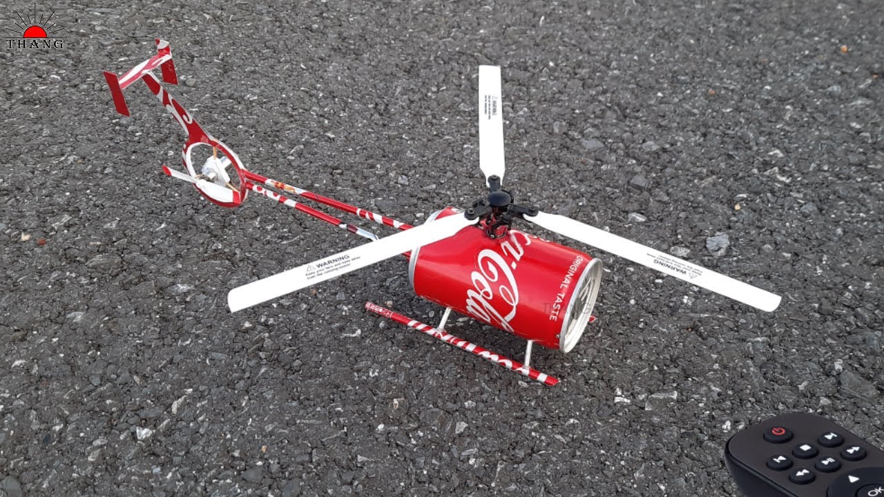 Wow! Amazing DIY Remote Control Helicopter at home