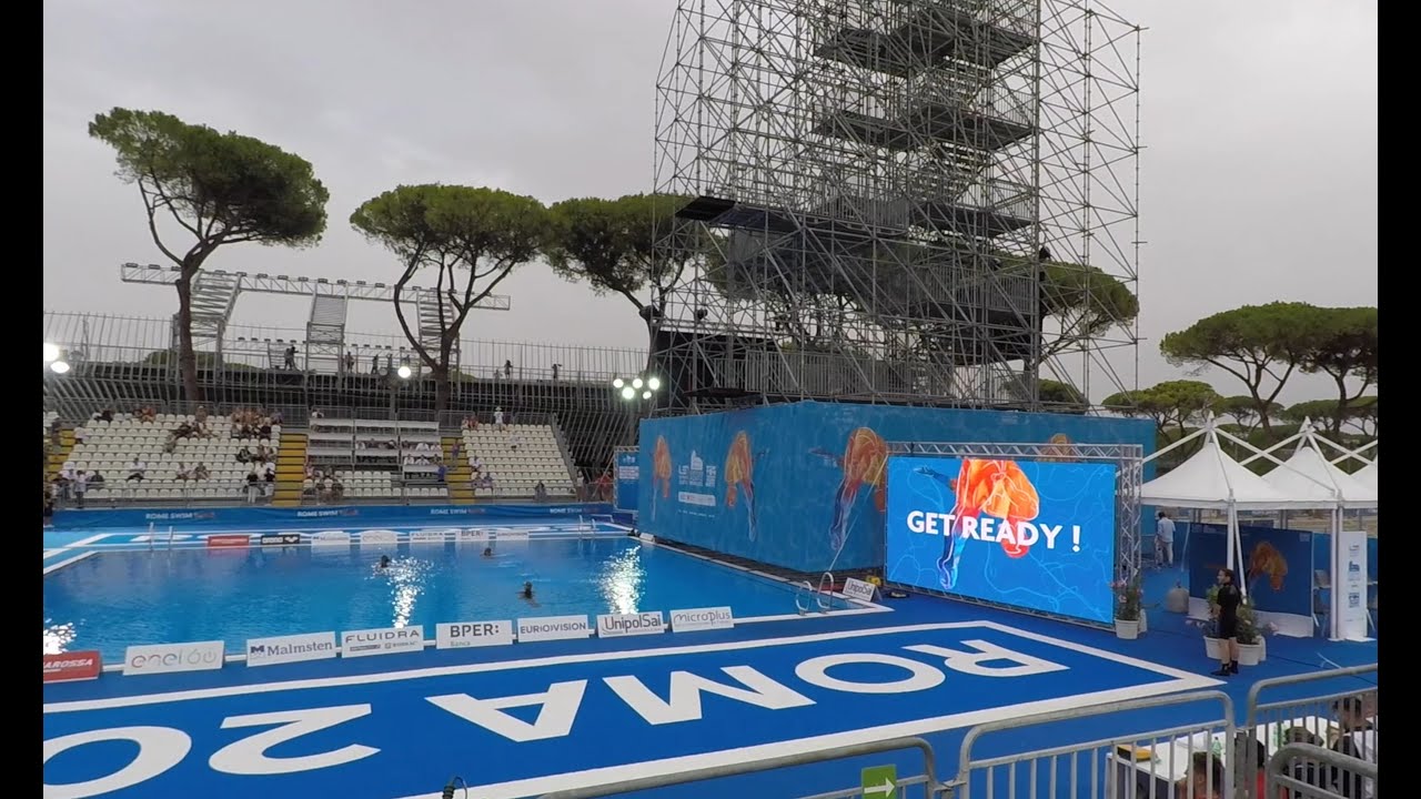 European Aquatics Championships Roma 2022 - High Diving Foro Italico Tuffi Grandi Altezze