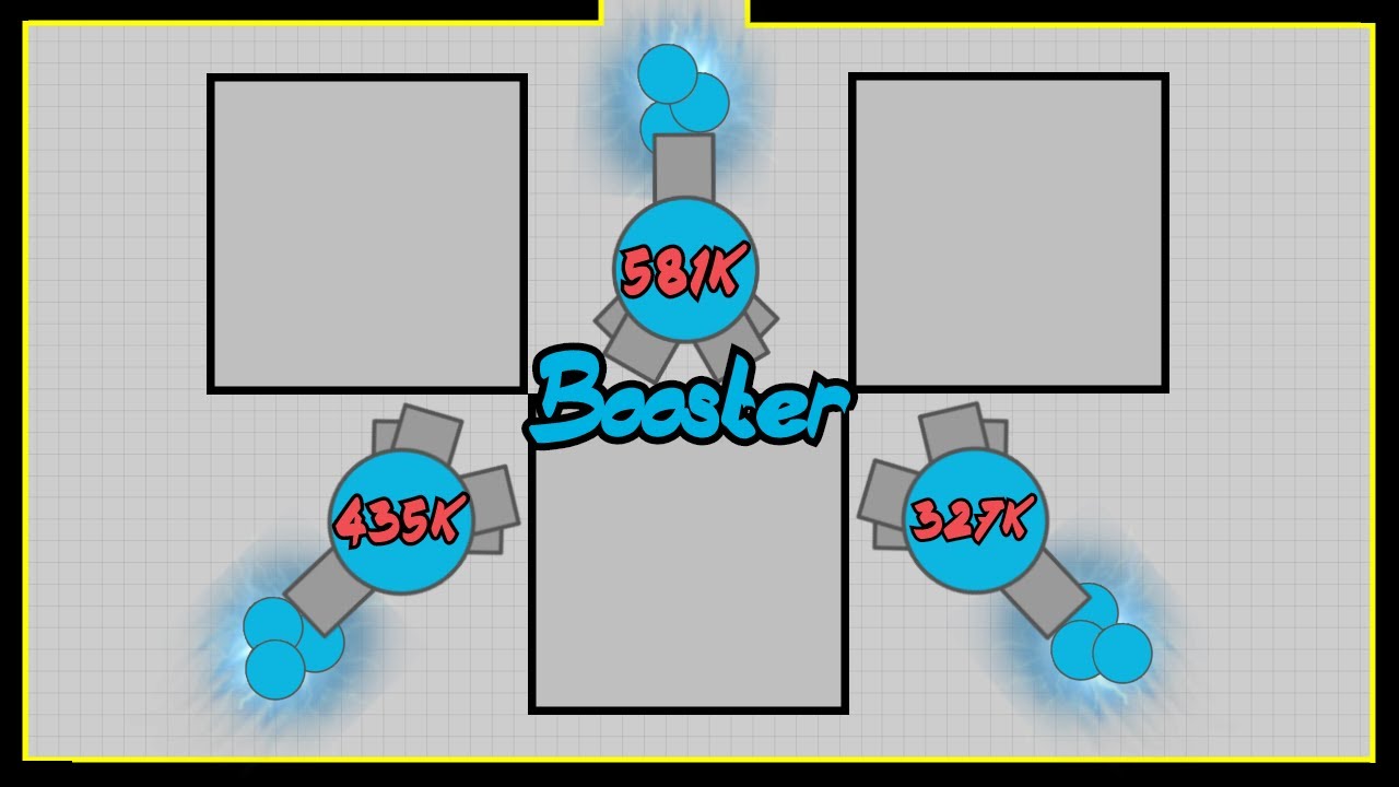Diep.io - Ravager (Booster 435k, 327k, 581k - Maze)