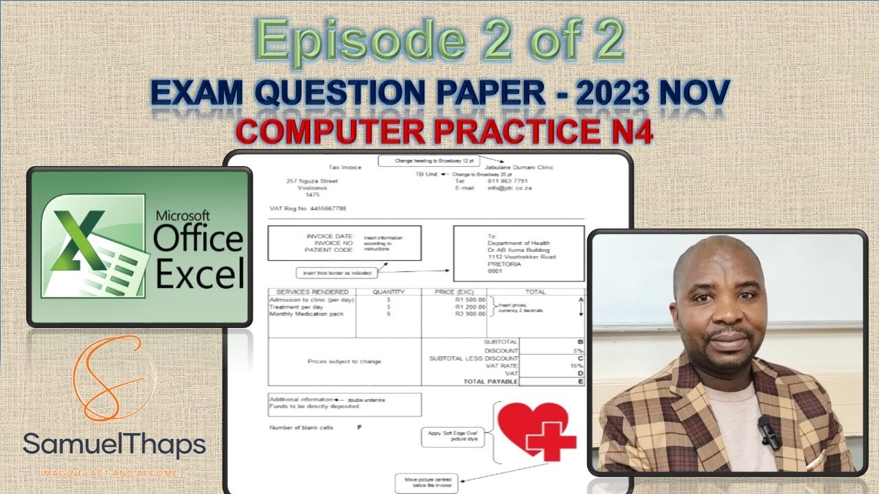 КАК СДАТЬ ЭКЗАМЕН MICROSOFT EXCEL И ПОЛУЧИТЬ ОТЛИЧИЕ - НОЯБРЬ 2023 ГОДА - КОМПЬЮТЕРНАЯ ПРАКТИКА N4