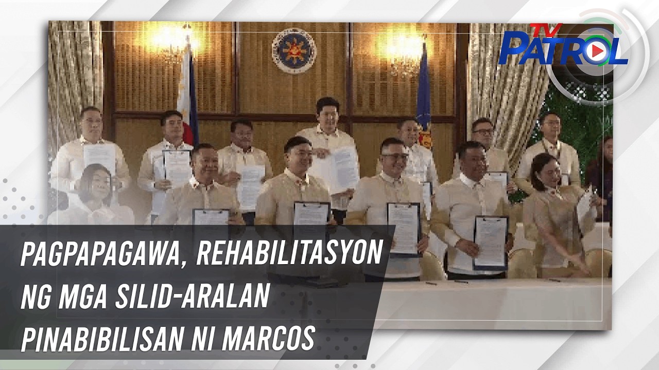 TV PATROL: Pagpapagawa, rehabilitasyon ng mga silid-aralan pinabibilisan ni Marcos