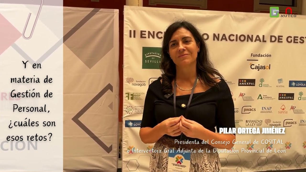 Entrevista con el Ponente: Pilar Ortega Jiménez