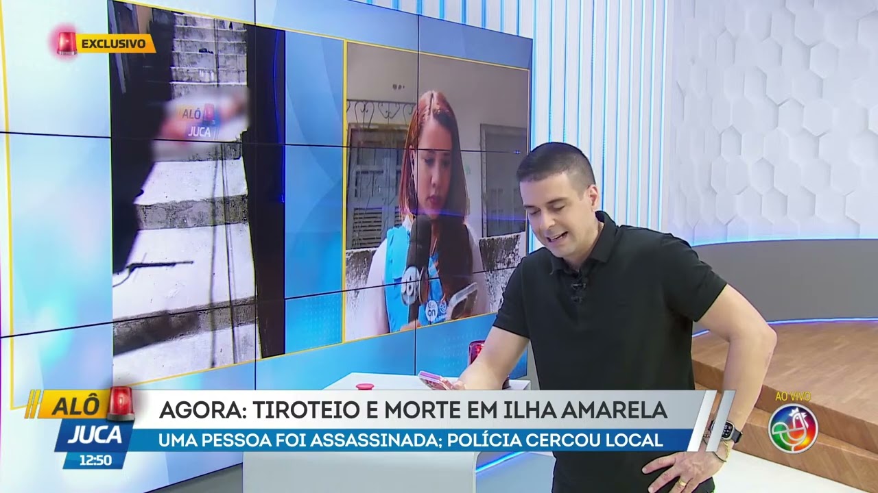 Agora: Tiroteio e morte em Ilha Amarela | AL&Ocirc; JUCA | TV ARATU