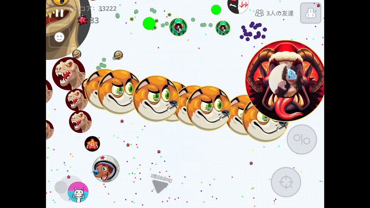 🦊🦊【Agar.io Mobile】#108