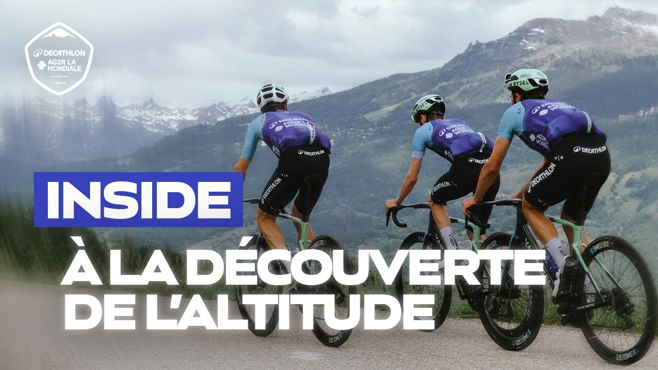 L’ÉQUIPE CONTINENTALE - Au cœur du stage en altitude à Arc 1950