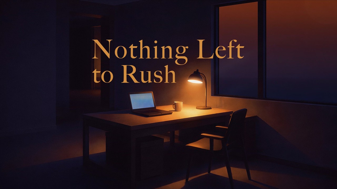 after hours, nothing left to rush | quiet late night lofi