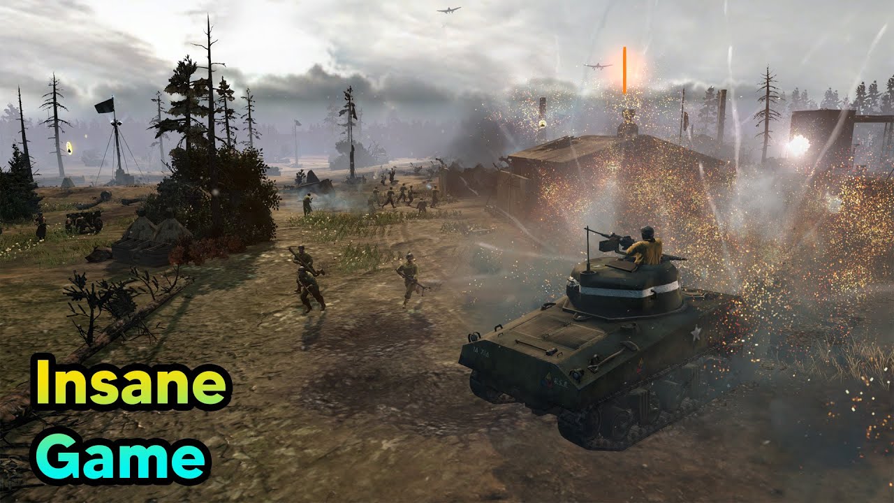 (Insane Game) COH2 2v2 125656923 (SU) & ps3YES (US) vs Stuve (OK) & FIelA (OK)