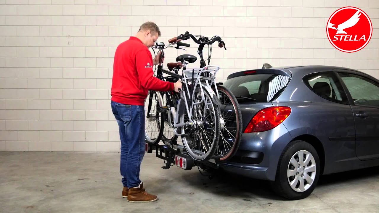 Fietsendrager monteren elektrische fiets - Stella Fietsen