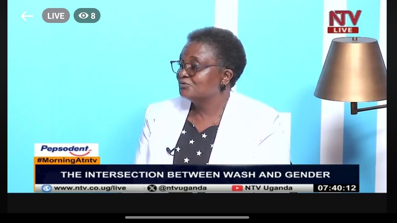 WaterAid Uganda's Country Director Joyce Magala discusses Climate Resilient WASH on the NTV