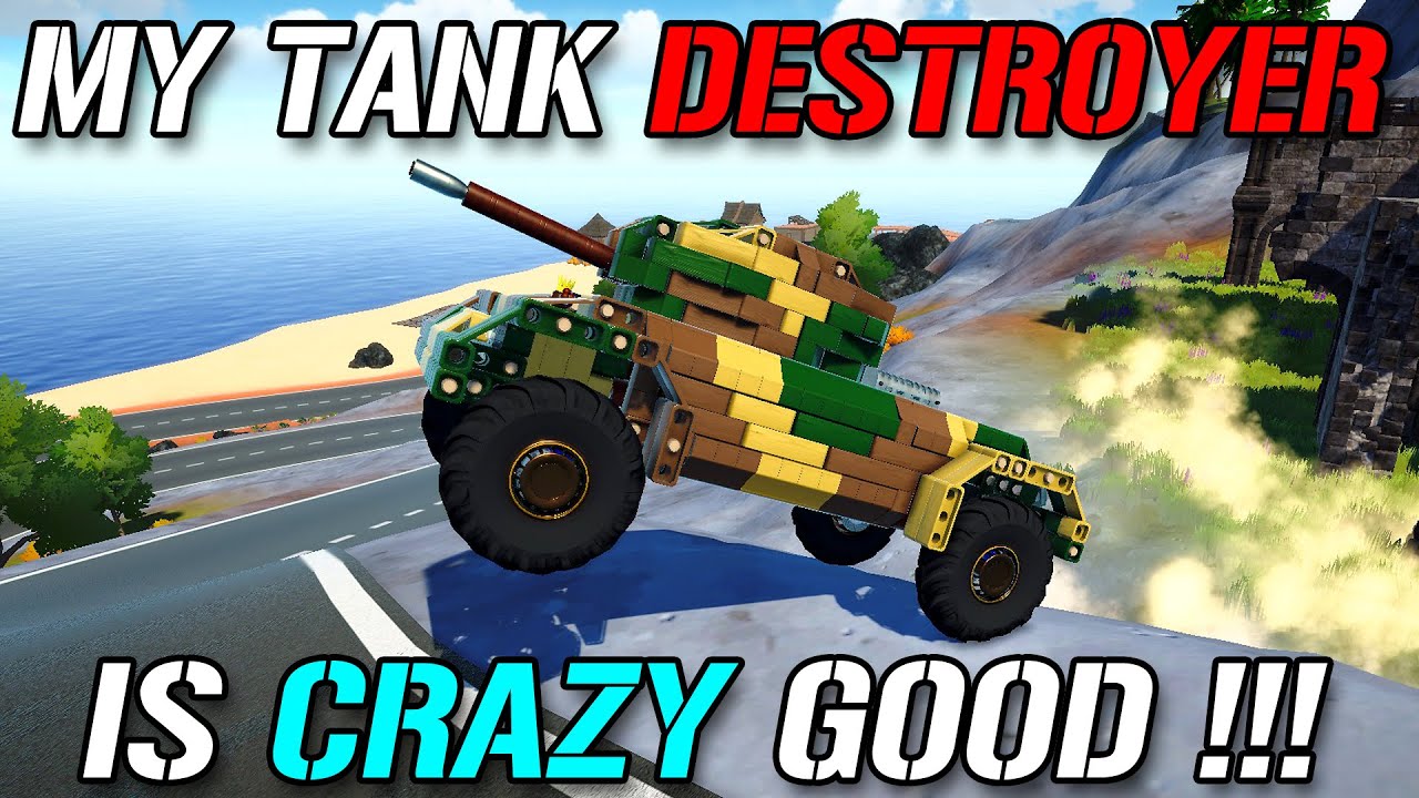 I built a Tank Destroyer to destroy a Tank Building Contest in Screw Drivers