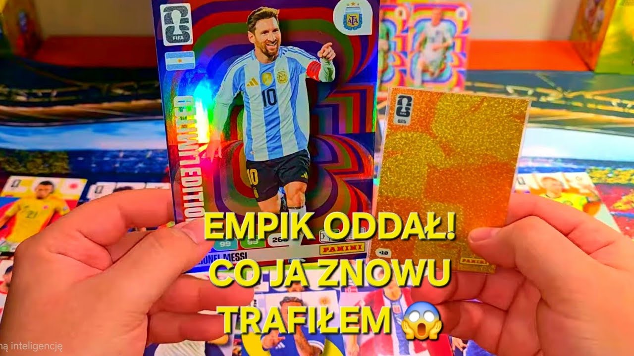 EMPIK ODDAŁ 1 NA 70 CO JA ZNOWU TRAFIŁEM!! KOLEJNE LIMITED EDITION PUCHAR FIFA WORLD CUP 2026 PANINI