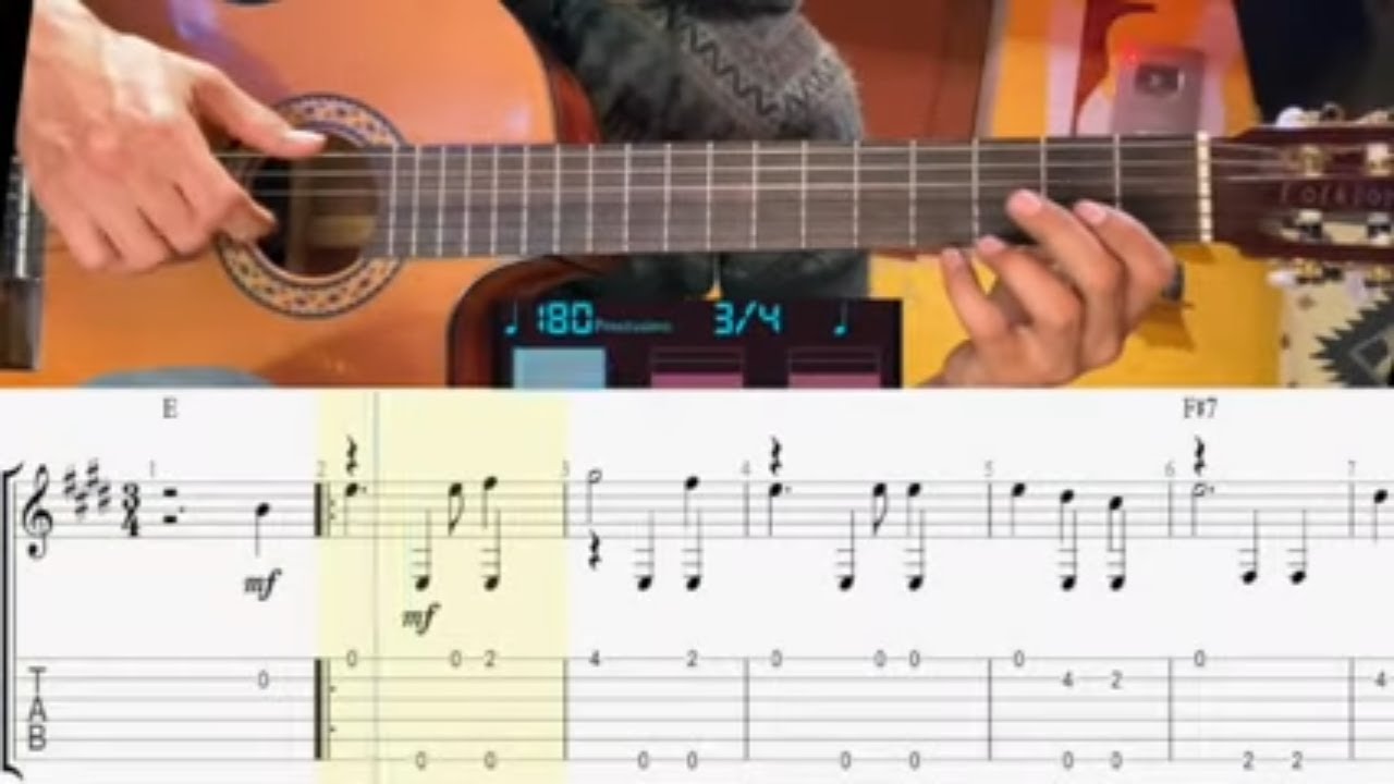 La Jardinera - Arreglo Sencillo Guitarra Solista Violera Parra