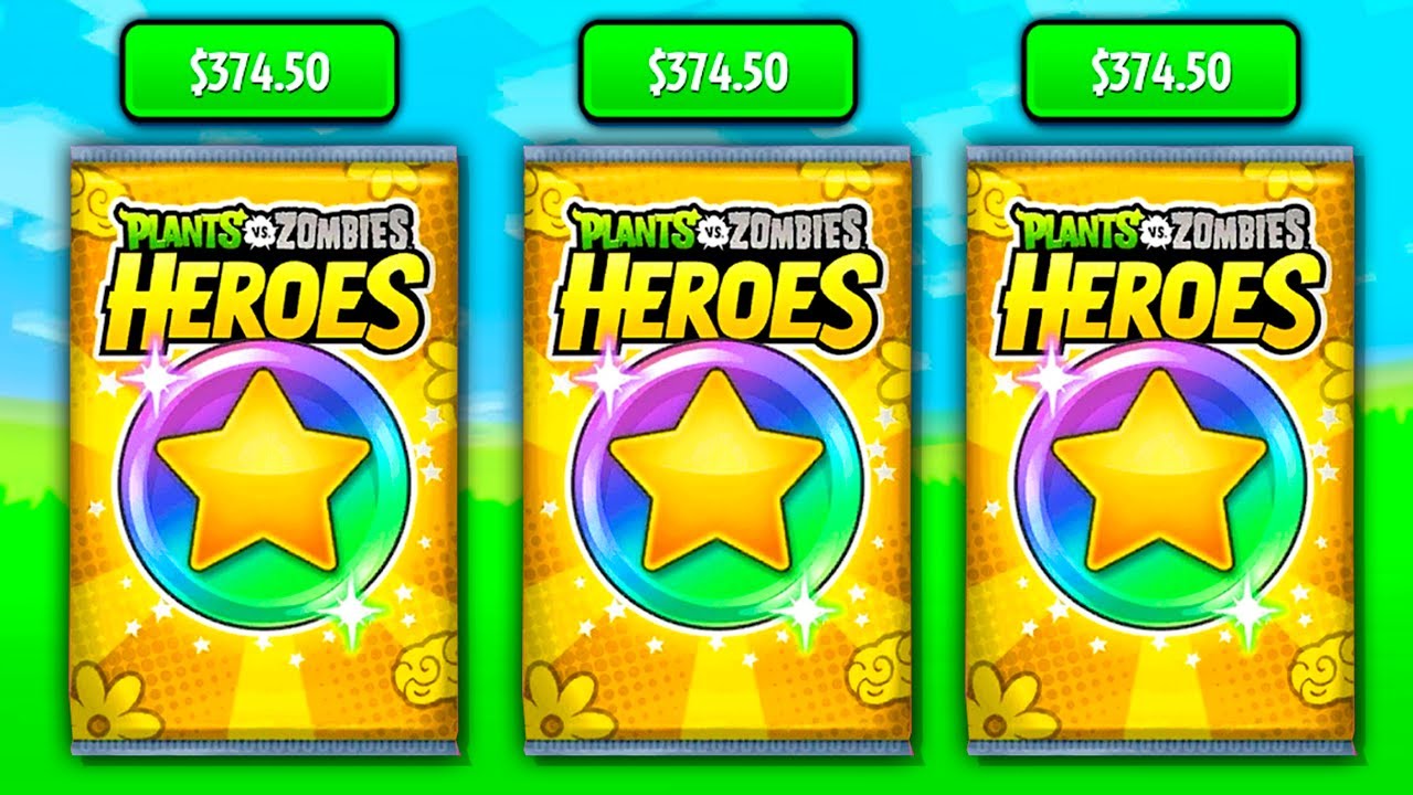 LOTE DE LIGA DEFINITIVA 🤑😲 PvZ Heroes