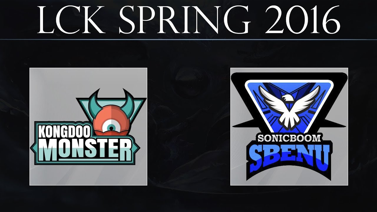 KM vs SBENU G2 | Kongdoo Monster vs SBENU Sonicboom Game 2 (19.03.2016) | LCK Spring 2016