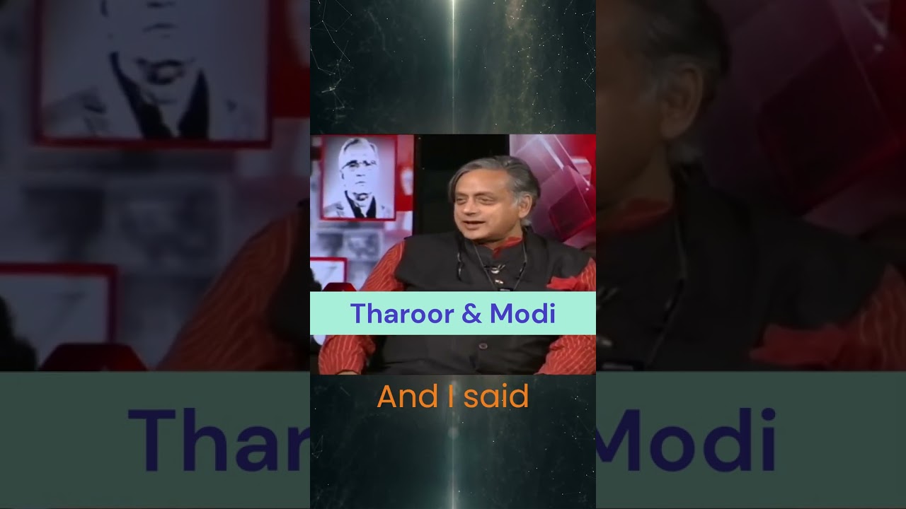 Inside Story: Tharoor's Encounter with PM Modi During 2014 Elections