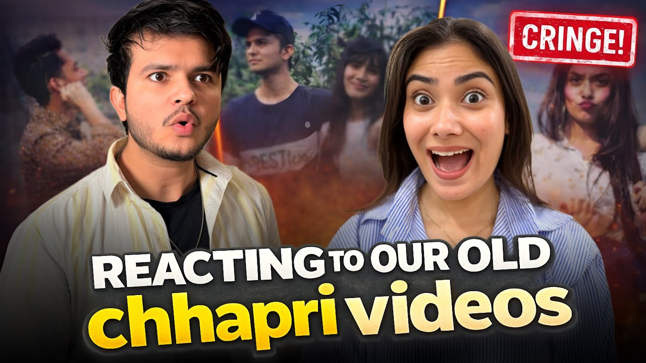 Reacting to our Old Chhapri Videos 🤪