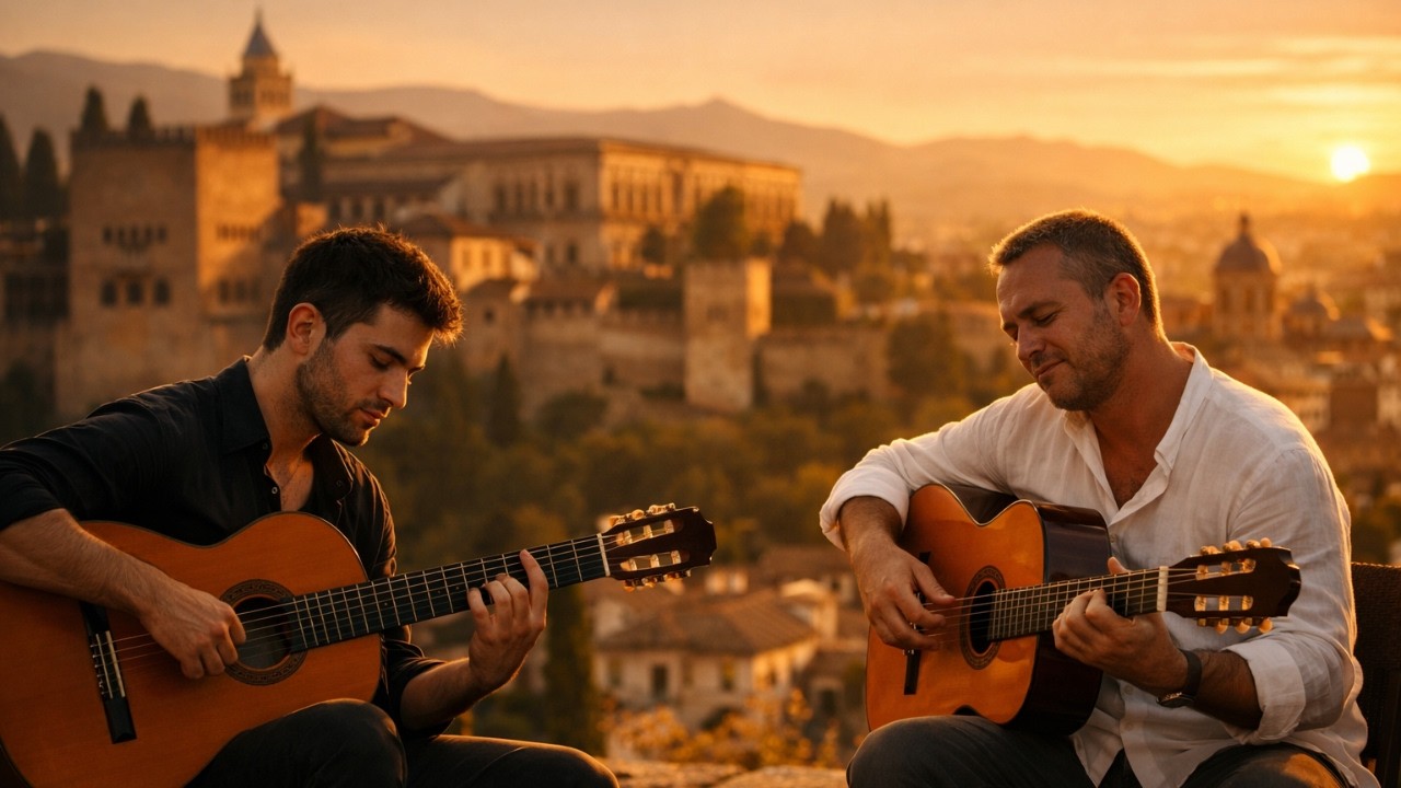Brisa de Medianoche - Gypsy Kings Vibes | Flamenco Rumba | Ritmo Candela Roja