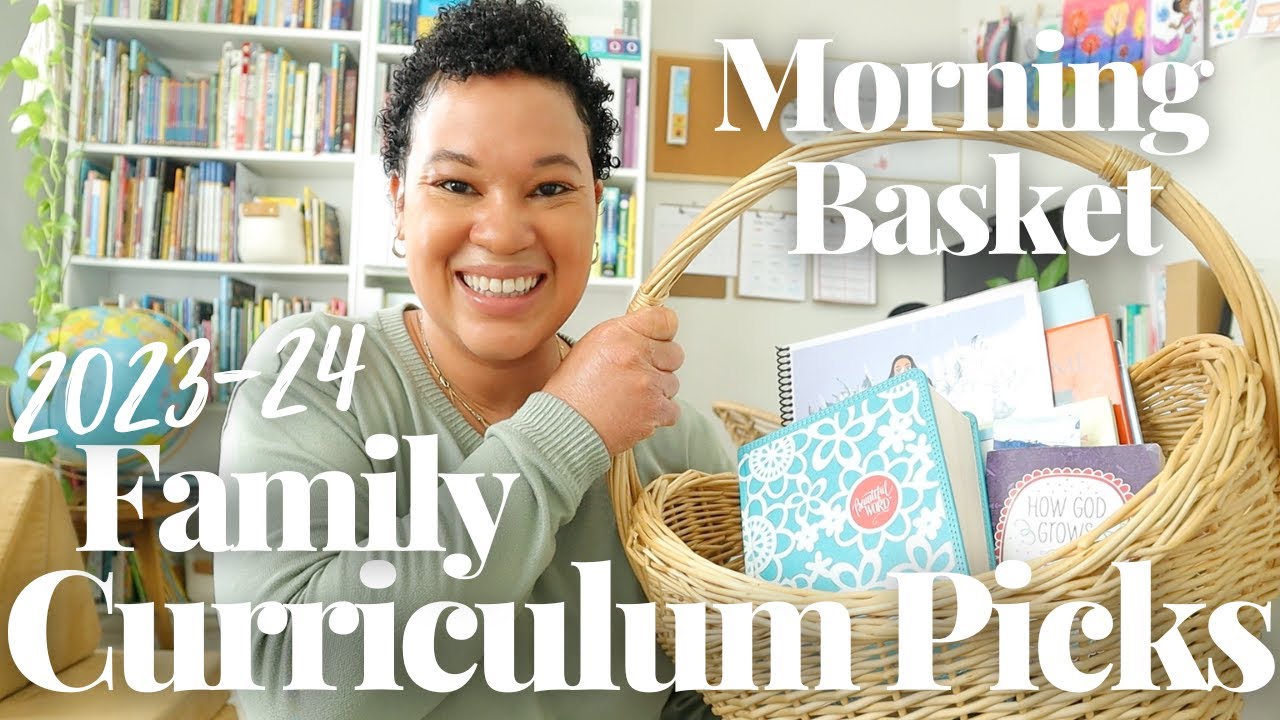 HOW I MAKE OUR MORNING BASKET? BIBLE, HYMN STUDY, POETRY, ART and SCIENCE!!