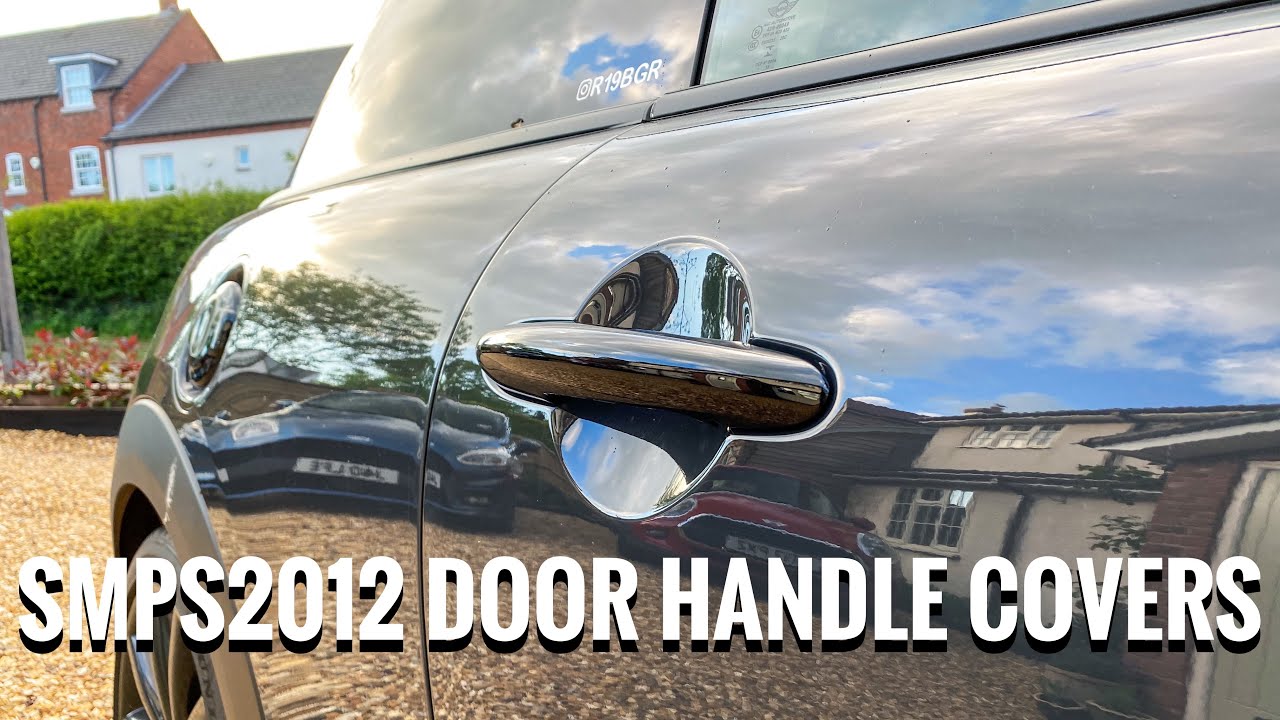 SMPS2012 GLOSS BLACK DOOR HANDLE COVER INSTALL