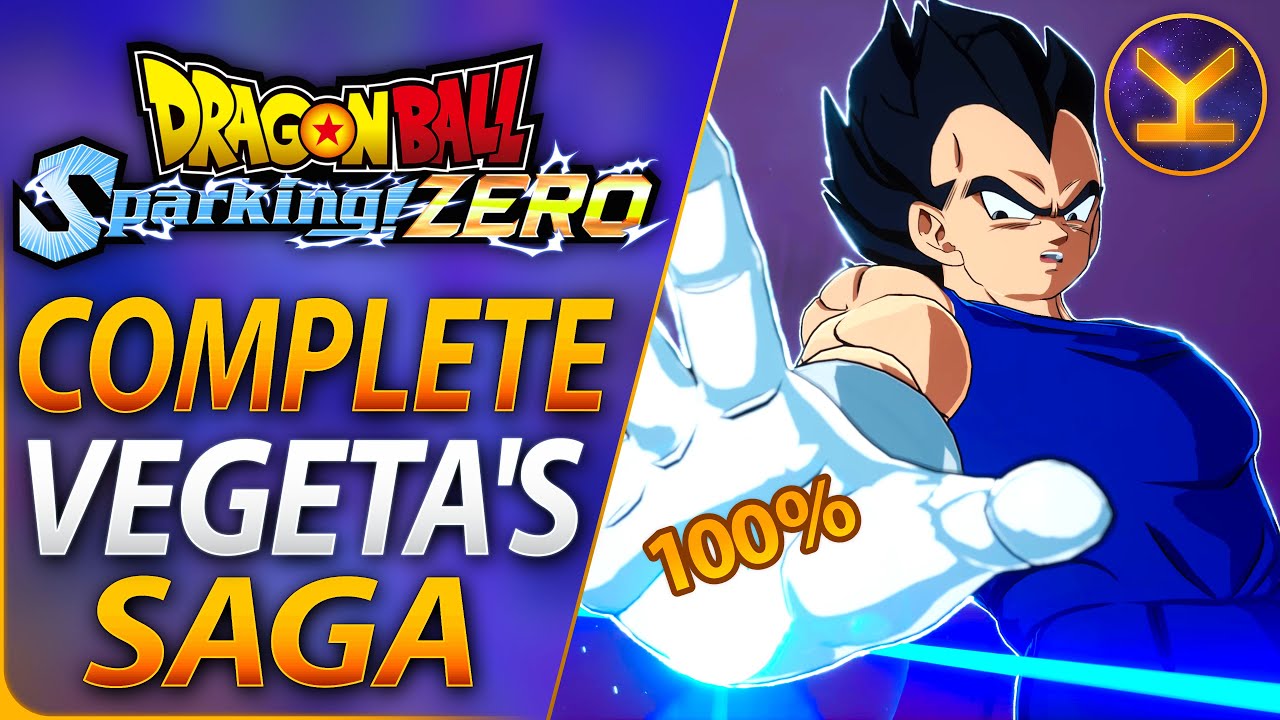 DRAGON BALL Sparking! ZERO - Full Vegeta's Saga 100% Complete Story and What if Scenarios