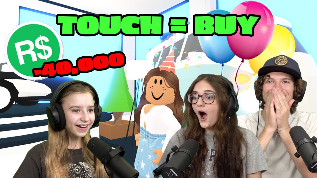 Cammy Surprises Ash w/ A *$40,000* ROBUX LIMITED FACE For Her Birthday In Roblox Adopt Me!!