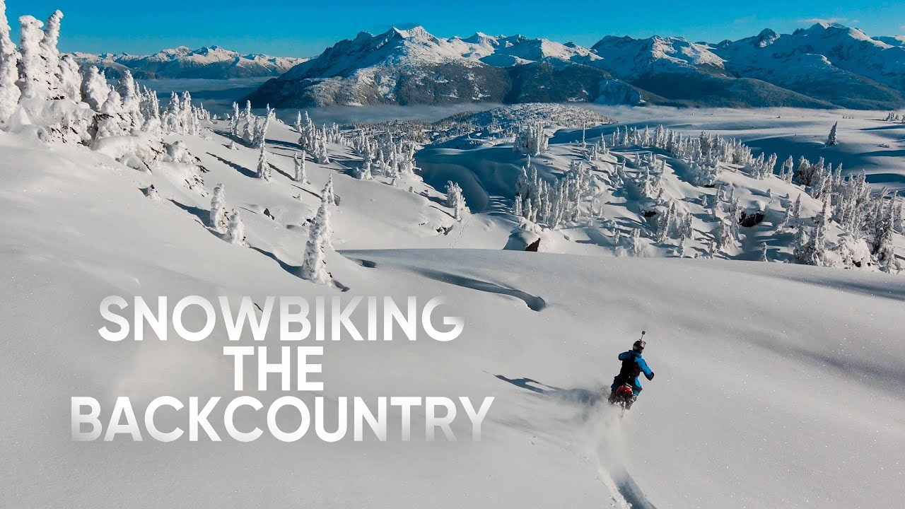 Skydio 2: Darren Berrecloth's Snowbike Winter Wonderland