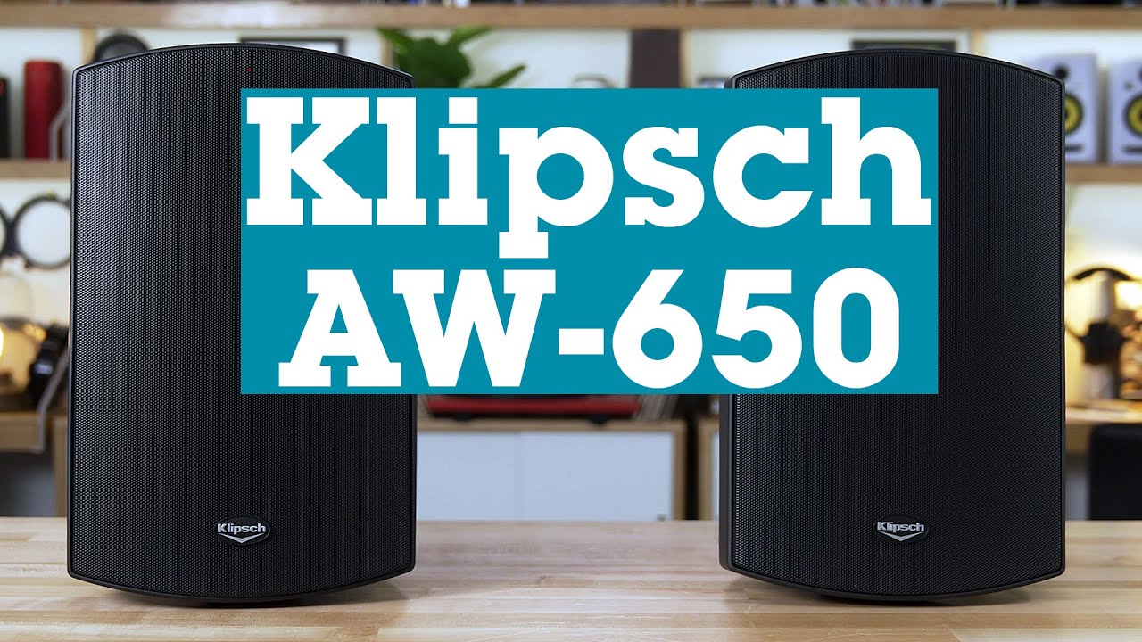 Klipsch AW-650 outdoor speakers | Crutchfield