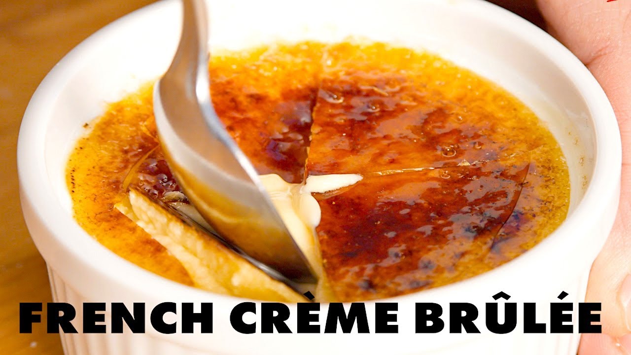 Simple French Cr&egrave;me Br&ucirc;l&eacute;e Recipe