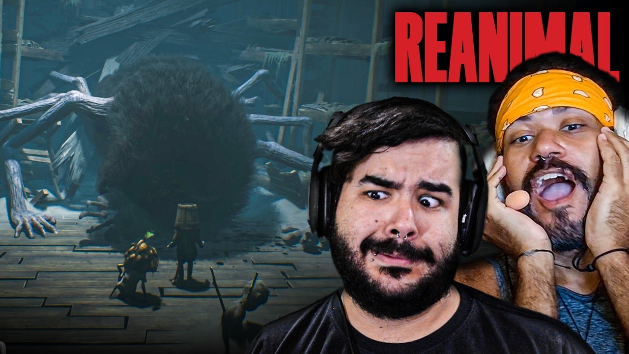 REANIMAL #4 - CAINDO NA ARMADILHA! Gameplay em CO-OP!