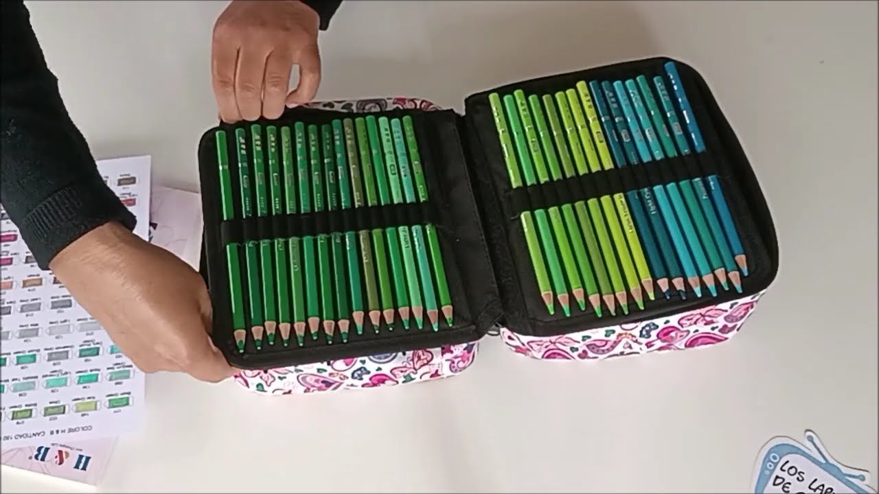 H&B 180-Piece Colored Pencils - LAPICES DE COLORES H&B DE 180 UNIDADES