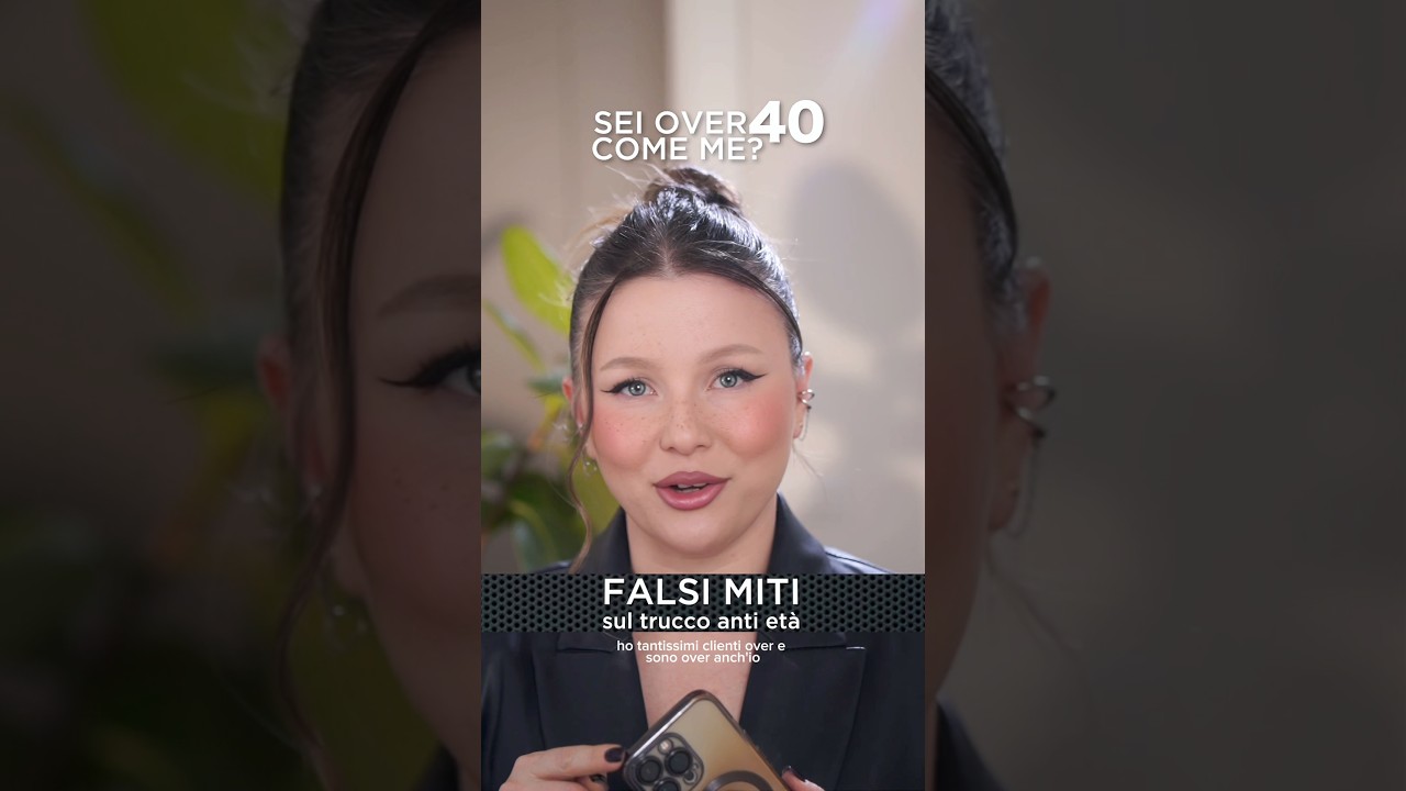 AntiEt&agrave; FALSI MITI #antieta #over40 #over40makeup