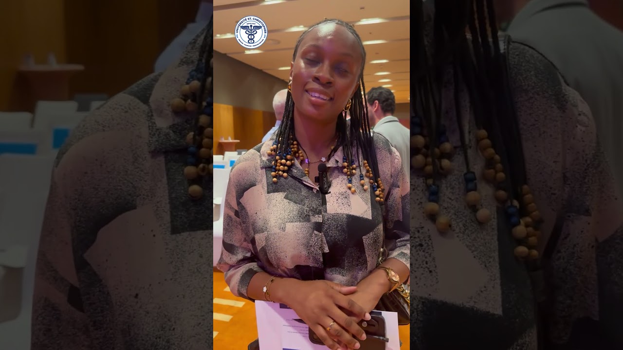 👩🏽&zwj;⚕️ Dr. Keita, pharmacienne dipl&ocirc;m&eacute;e de l&rsquo;Universit&eacute; St. Christopher.